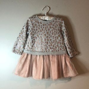 Cynthia Rowley Animal Print Tutu Dress